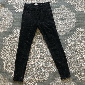 Black denim
